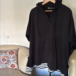 Y-3 Black Hooded Jacket